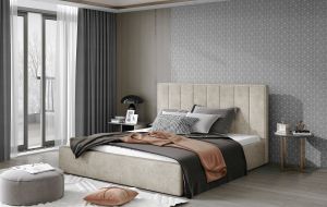 Čalouněná postel AUDREY - Dora 21 - 140x200cm - Dřevo