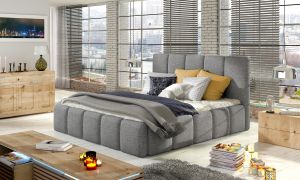 Čalouněná postel EDVIGE - Sawana 21 - 140x200cm - s úložným prostorem