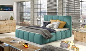 Čalouněná postel EDVIGE - Ontario 83 - 160x200cm - s úložným prostorem