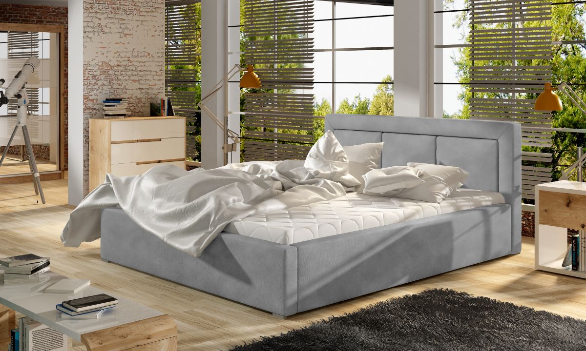 Čalouněná postel BELLUNO - Paros 05 - 200x200cm - Kov ELTAP