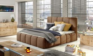 Čalouněná postel EDVIGE - Dora 26 - 140x200cm - s úložným prostorem