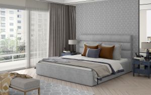 Čalouněná postel CARAMEL - Omega 13 - 160x200cm - Dřevo