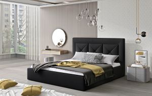Čalouněná postel CLOE - Soft 11 - 140x200cm - Dřevo