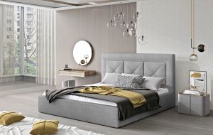 Čalouněná postel CLOE - Omega 13 - 140x200cm - Dřevo