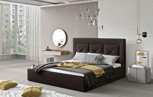 Čalouněná postel CLOE - Soft 66 - 140x200cm - Dřevo