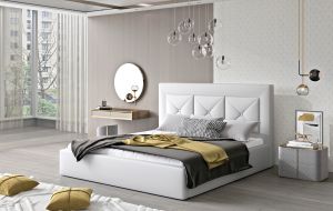 Čalouněná postel CLOE - Soft 17 - 180x200cm - Dřevo