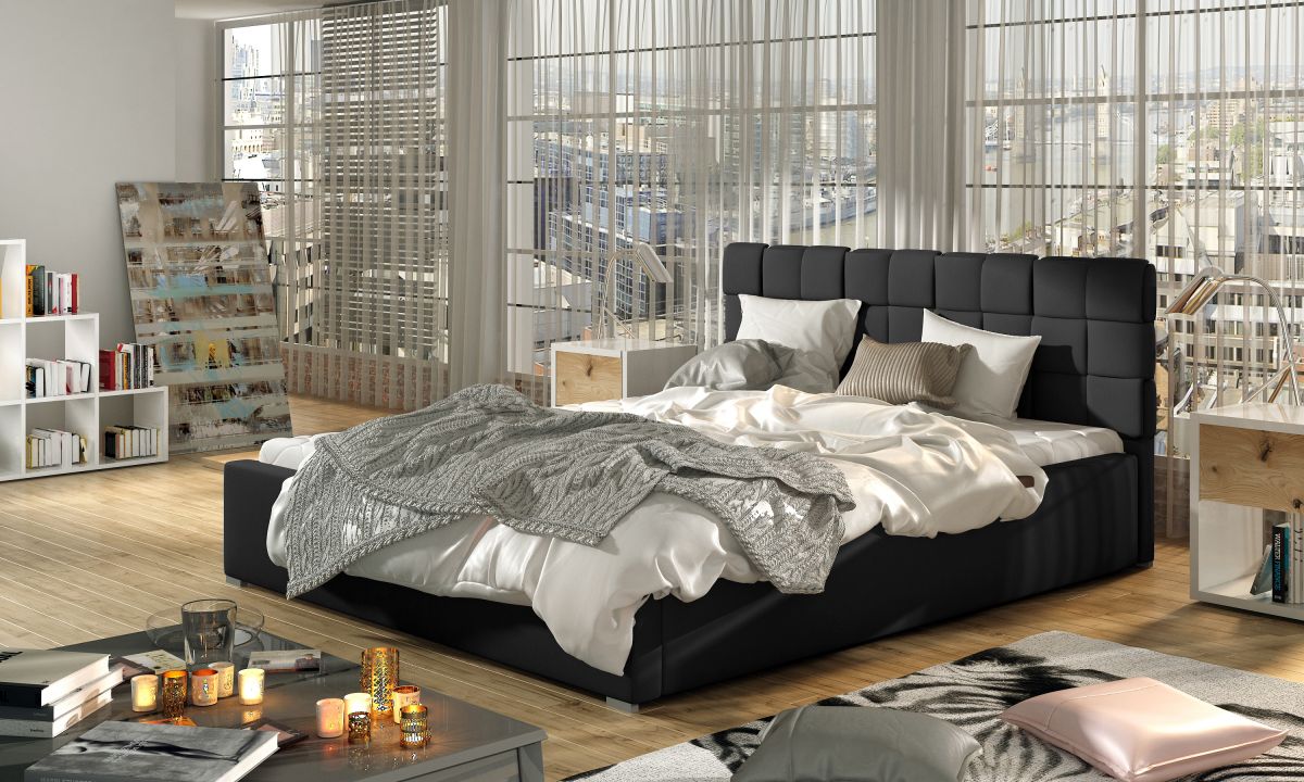 Čalouněná postel GRAND - Soft 11 - 160x200cm - Dřevo ELTAP