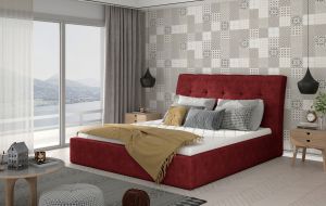Čalouněná postel INGE - Dora 63 - 140x200cm - Dřevo