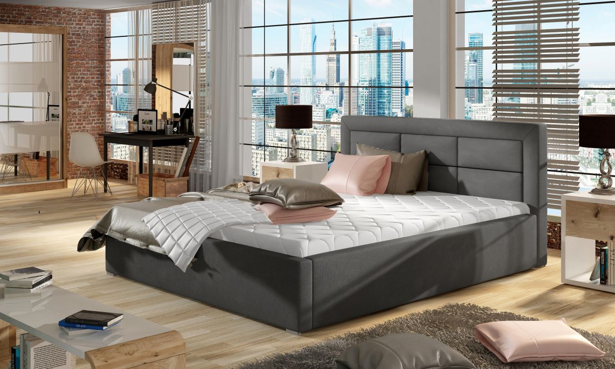 Čalouněná postel ROSANO - Jasmine 96 - 140x200cm - Dřevo ELTAP