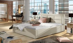 Čalouněná postel ROSANO - Soft 33 - 140x200cm - Dřevo ELTAP