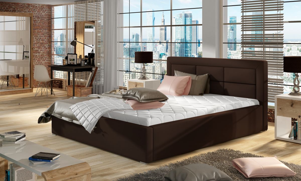 Čalouněná postel ROSANO - Soft 66 - 160x200cm - Dřevo ELTAP
