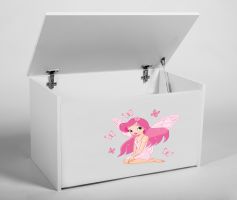 Box na hračky DARIA - Víla s motýly ADRK