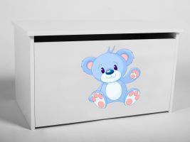 Box na hračky DARIA - Modrý medvídek ADRK