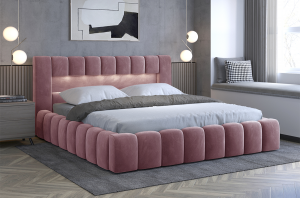 Čalouněná postel LAMICA - Monolith 63 - 160x200cm - Dřevo