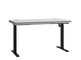 psací stůl MALTA 161 - výškově nastavitelný, jasan šedý, 138x67cm