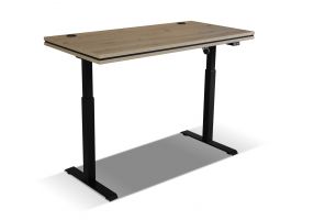 Výškově nastavitelný psací stůl MALTA 161, dub artisan, 138x67cm LEMPERT
