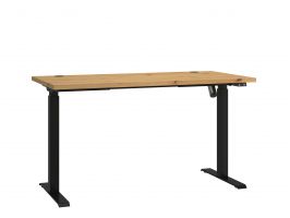 psací stůl MALTA 151-výškově nastavitelný, dub artisan, 138x67cm
