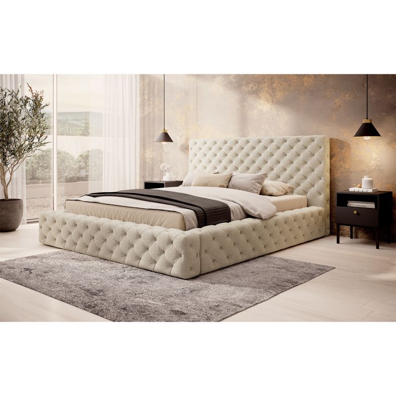 ELTAP Čalouněná postel Princce - Royal 18 - 160x200cm