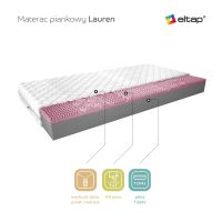 Pěnová matrace Lauren 160x200 cm - Medicott Silver ELTAP