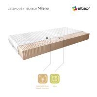 Latexová matrace Milano 120x200 cm - Medicott Silver potah ELTAP