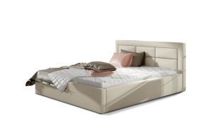 Čalouněná postel ROSANO - Soft 33 - 140x200cm - Dřevo ELTAP