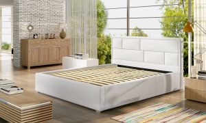 Čalouněná postel LATINA - Soft 11 - 200x200cm - Dřevo ELTAP