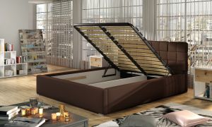 Čalouněná postel GRAND - Soft 11 - 160x200cm - Kov ELTAP