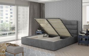 Čalouněná postel CARAMEL - Dora 21 - 200x200cm - Kov ELTAP