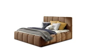 Čalouněná postel EDVIGE - Dora 26 - 140x200cm - s úložným prostorem ELTAP