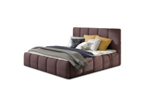 Čalouněná postel EDVIGE - Soro 65 - 140x200cm - s úložným prostorem ELTAP