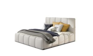 Čalouněná postel EDVIGE - Soft 17 - 140x200cm - s úložným prostorem ELTAP