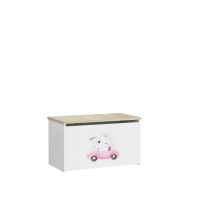 Box na hračky DARIA - Sonoma - Kotě v autíčku ADRK