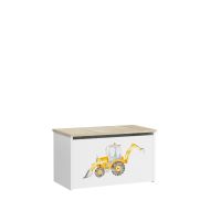 Box na hračky DARIA - Sonoma - Bagr ADRK