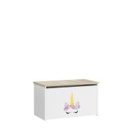 Box na hračky DARIA - Sonoma - Jednorožec ADRK