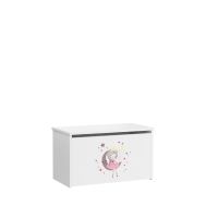 Box na hračky DARIA - Bílá - Spící princezna ADRK