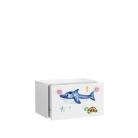 Box na hračky INGA - Růžová - Mořský svět ADRK