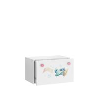 Box na hračky INGA - Růžová - Letadlo ADRK