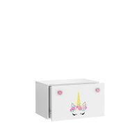 Box na hračky INGA - Růžová - Jednorožec ADRK