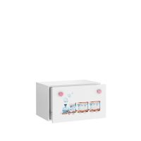 Box na hračky INGA - Růžová - Vláček ADRK