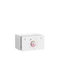 Box na hračky INGA - Bílá - Spící princezna ADRK