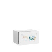 Box na hračky INGA - Bílá - Letadlo ADRK