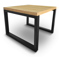 Konferenční stolek MOARTI Černá / Sonoma - šířka 60cm ADRK