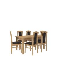 Jídelní set RODOS 53 - 1+6 židlí - Craft Gold ADRK
