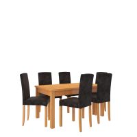 Jídelní set RODOS 56 - 1+6 židlí - Olše ADRK