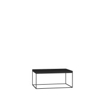 Konferenční stolek WERTIKO - Černá / Černý lesk - šířka 100cm ADRK