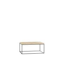 Konferenční stolek WERTIKO - Černá / Sonoma lesk - šířka 100cm ADRK