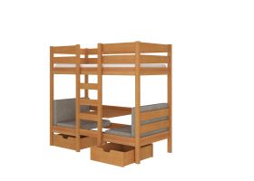 Patrová postel BART - Olše - 80x180cm ADRK