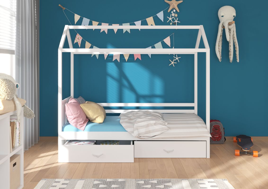 Barevné varianty dětské postele