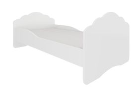 Postel s matrací CASIMO - Bílá - 70x140cm ADRK