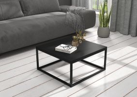 Konferenční stolek BELTEN - Černá / Černá - 65x33x65